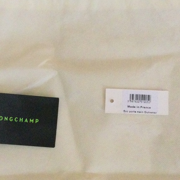 Longchamp Pink Tote Bag w/ duster & original tags - Picture 9 of 9